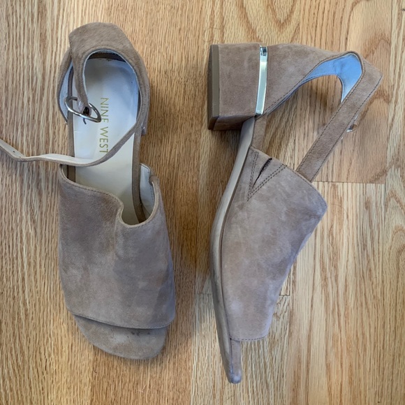 Nine West Suede Sandals - Picture 2 of 3